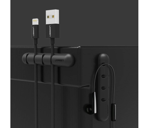 UGREEN Organizer na kable  LP114 7 slotów czarny - 1501528 - zdjęcie 2